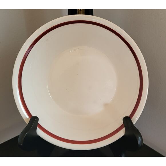 Vintage Hand-painted Lunastone Bowls Matching #1527 Forest Flowers (4 Set) 6.5" - Picture 1 of 12